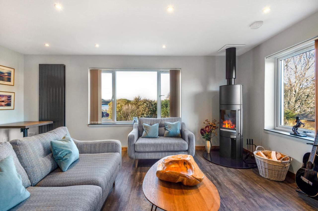 Skye Lodge Dunvegan Skye Esterno foto