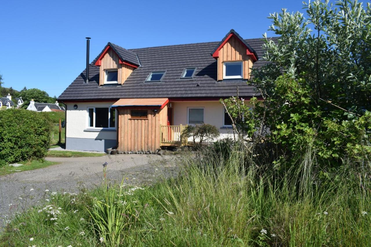 Skye Lodge Dunvegan Skye Esterno foto