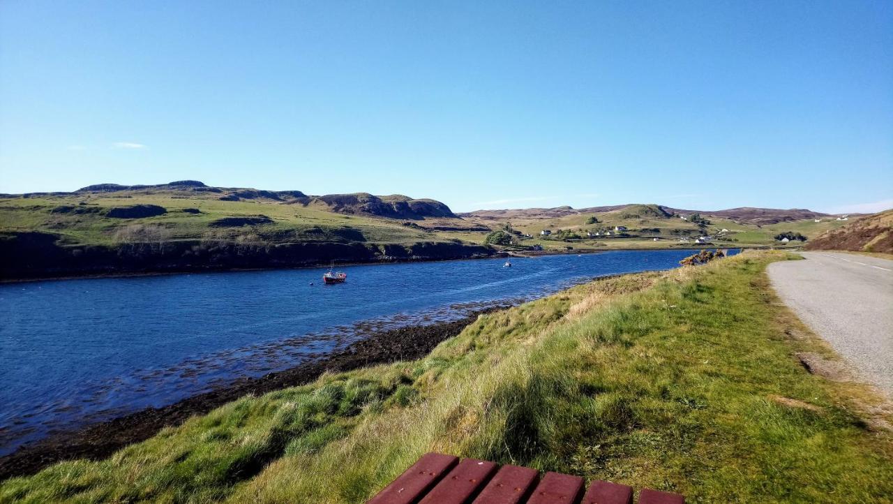Skye Lodge Dunvegan Skye Esterno foto