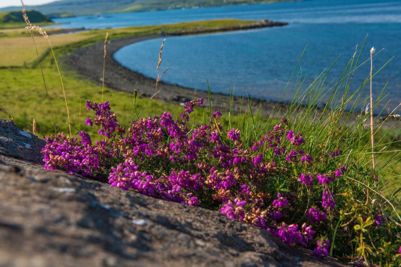 Skye Lodge Dunvegan Skye Esterno foto